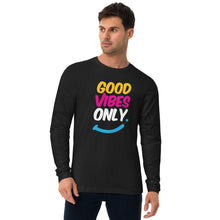 Load image into Gallery viewer, GVO Long Sleeve Fitted Crew