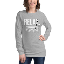 Load image into Gallery viewer, Relax - Black Straw Collection 23 - Unisex Long Sleeve