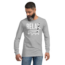 Load image into Gallery viewer, Relax - Black Straw Collection 23 - Unisex Long Sleeve
