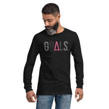 Load image into Gallery viewer, GOALS Unisex Long Sleeve Tee