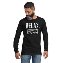 Load image into Gallery viewer, Relax - Black Straw Collection 23 - Unisex Long Sleeve
