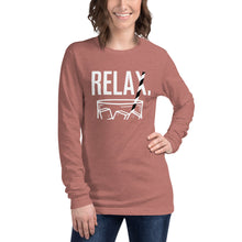 Load image into Gallery viewer, Relax - Black Straw Collection 23 - Unisex Long Sleeve