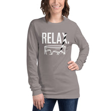 Load image into Gallery viewer, Relax - Black Straw Collection 23 - Unisex Long Sleeve