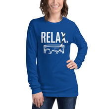 Load image into Gallery viewer, Relax - Black Straw Collection 23 - Unisex Long Sleeve