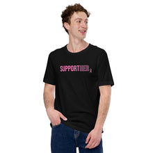Load image into Gallery viewer, SupportHer Unisex t-shirt (Pink) - 3 colors available