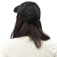 Load image into Gallery viewer, StrongHer Vintage Cotton Twill Cap - 2 colors available