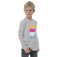 Load image into Gallery viewer, Good Vibes Only - Youth long sleeve tee