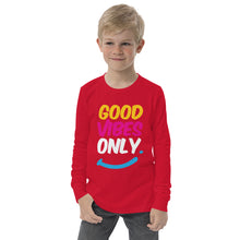 Load image into Gallery viewer, GVO Youth long sleeve tee