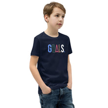 Load image into Gallery viewer, Goals - Youth Short Sleeve T-Shirt