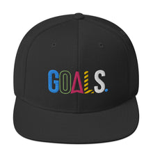 Load image into Gallery viewer, "GOALS" Snapback Hat
