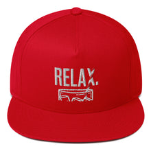 Load image into Gallery viewer, Flat Bill Suite Cap (Relax)