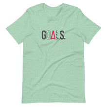 Load image into Gallery viewer, Short-Sleeve Unisex Suite Tee (Goals)