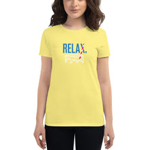 Load image into Gallery viewer, Women's Fashion Fit Short Sleeve Suite Tee (Relax)