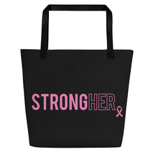Load image into Gallery viewer, &quot;StrongHer&quot; Suite Beach Bag
