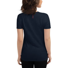 Load image into Gallery viewer, Women&#39;s Fashion Fit Short Sleeve Suite Tee (Independence Day)
