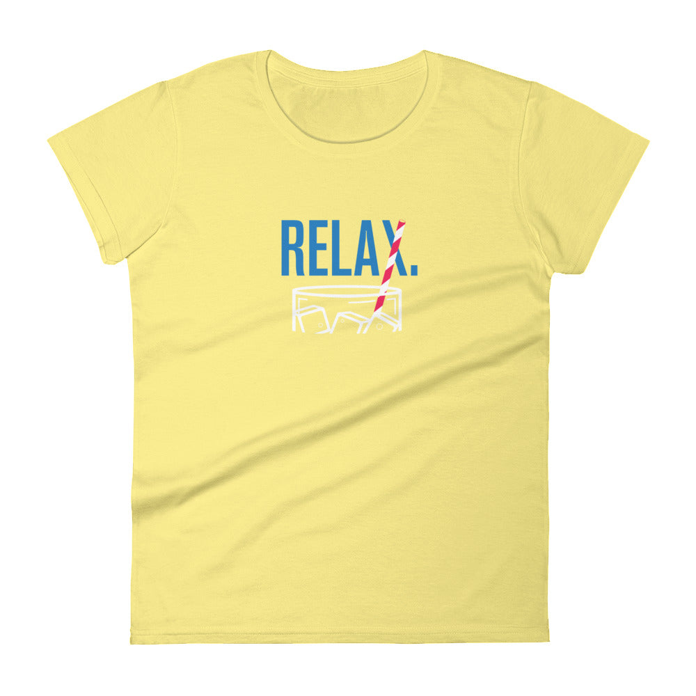 Women's Fashion Fit Short Sleeve Suite Tee (Relax)